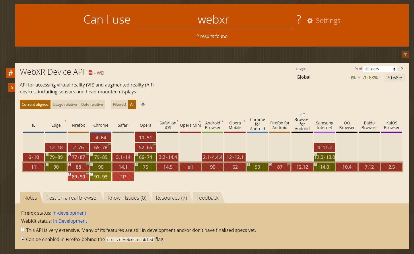can i use webxr screenshot