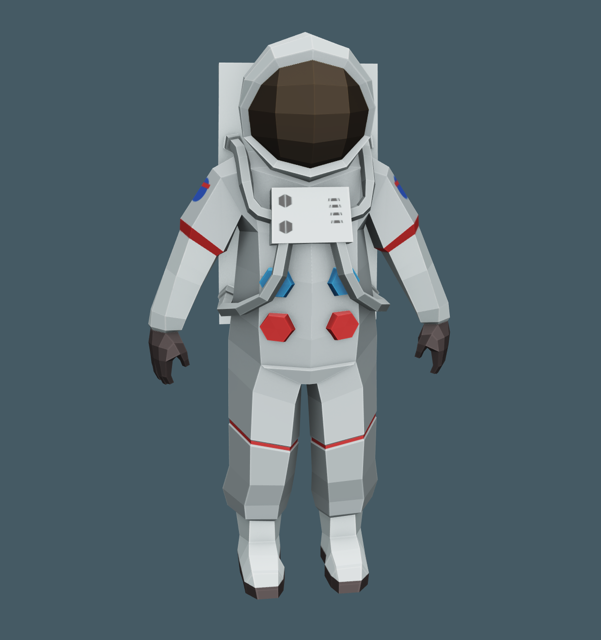3d model astronaut