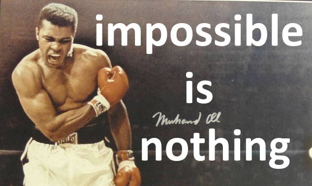 mohamed ali impossible is nothing